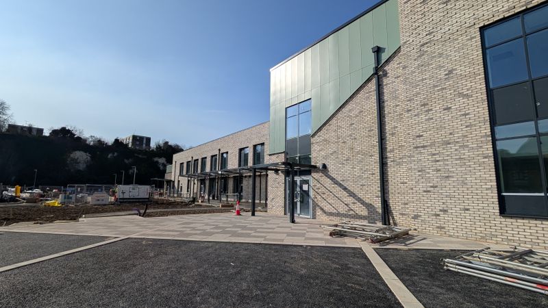 Works Progressing Well at Rosherville C of E Primary School