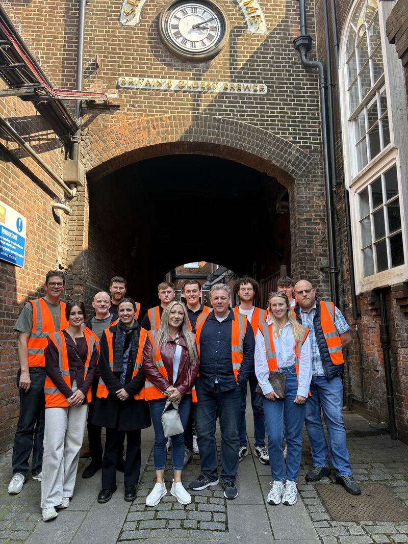 Team outing to the Shepherd Neame Brewery!