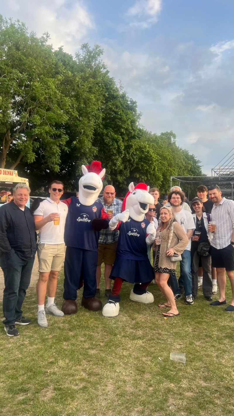 A Sunny Evening at the Cricket & a Fond Farewell to Ronnie